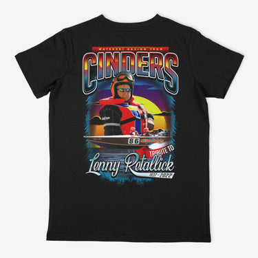 Lenny Retallick Cinders Tribute Youth Tee